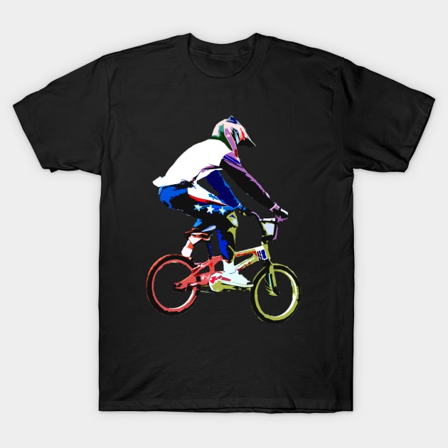 bmx T-Shirt by rickylabellevie